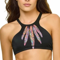 PilyQ Vida Gypsy Halter Bikini Top