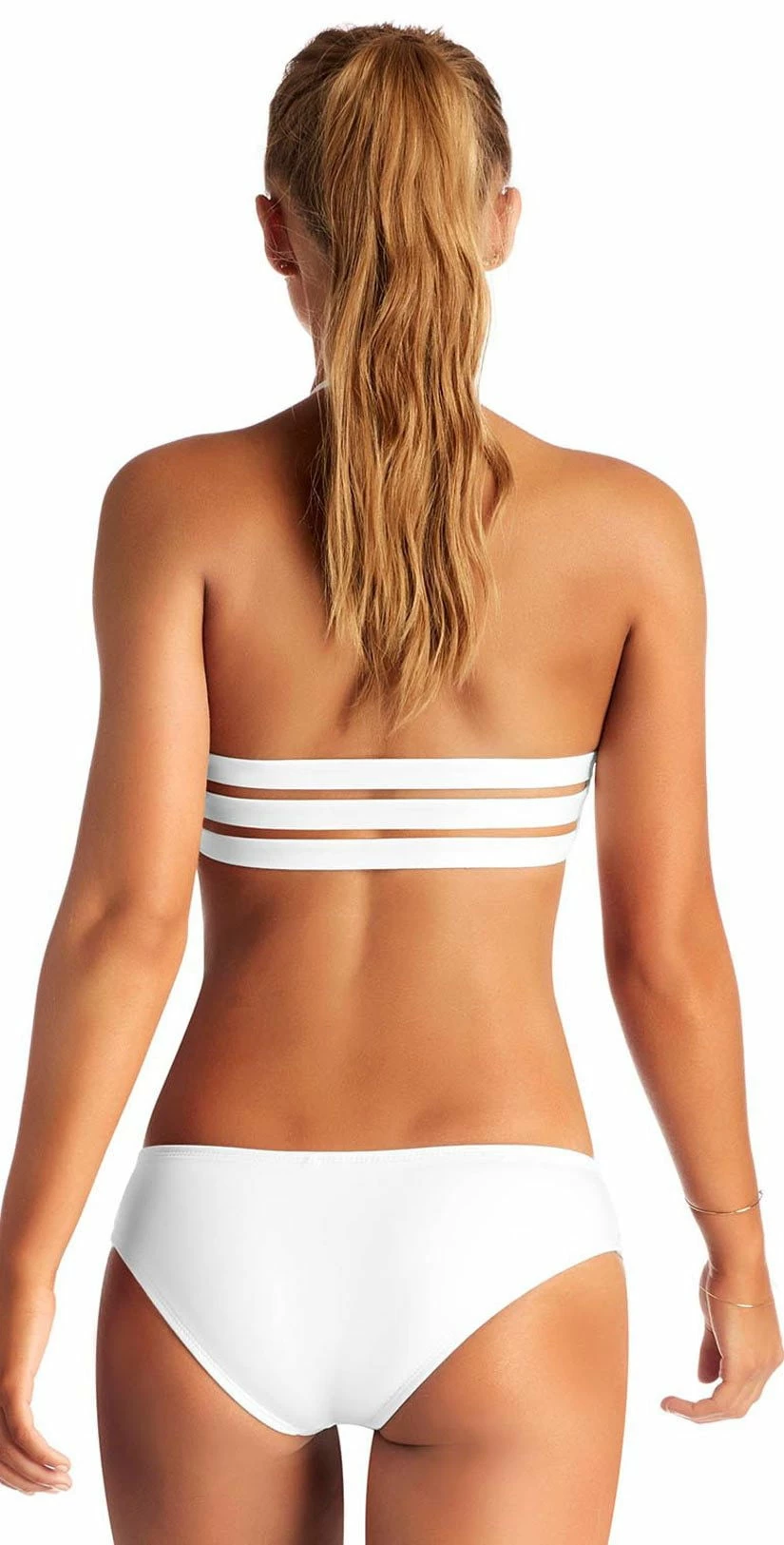 Vitamin A EcoLux Emelia Bikini Bottom In White 3 Vitamin A EcoLux Emelia Bikini Bottom In White