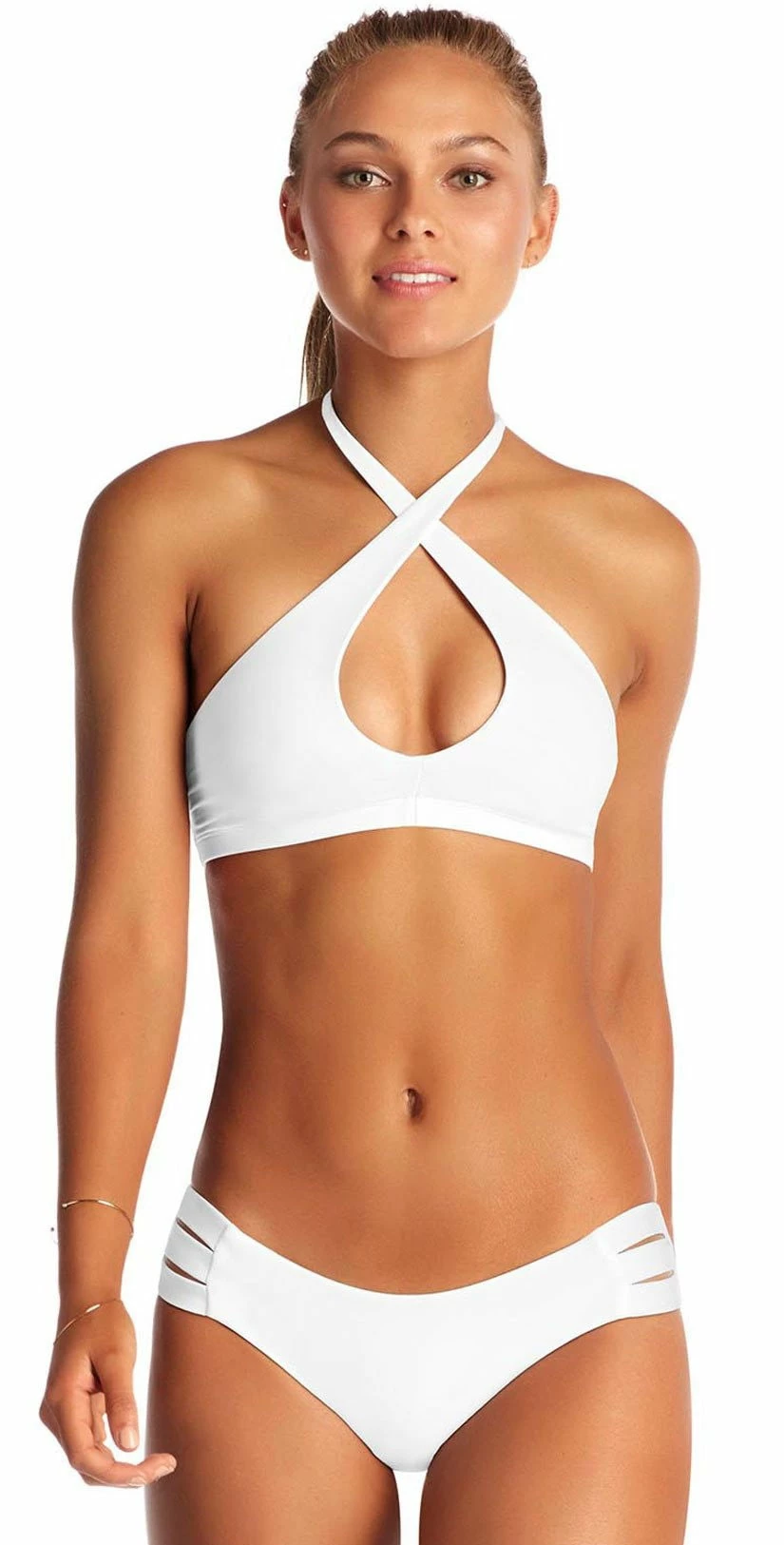 Vitamin A EcoLux Emelia Bikini Bottom In White 4 Vitamin A EcoLux Emelia Bikini Bottom In White – Bild 2