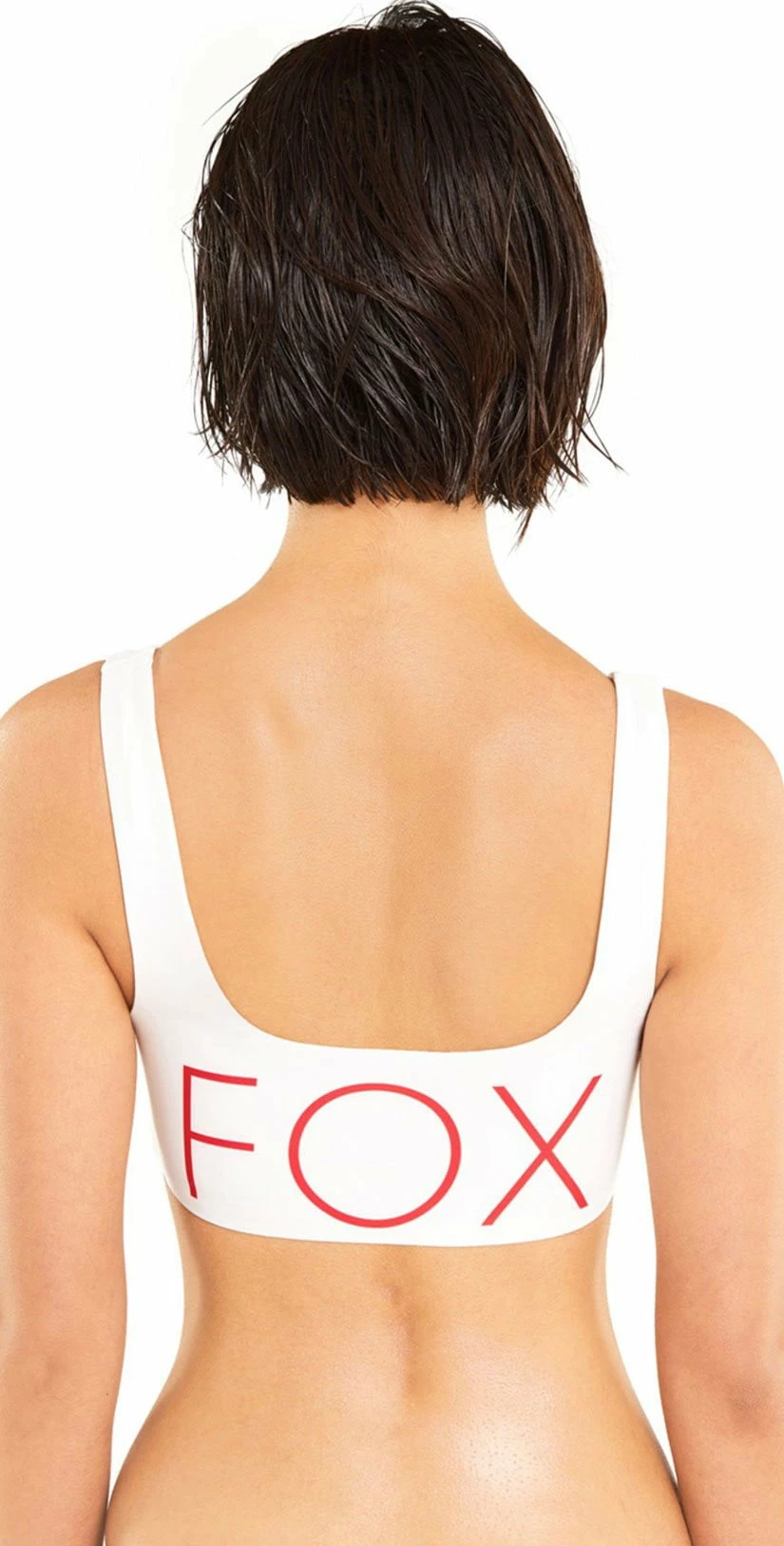 Wildfox "Wild" Bikini Crop Top In White 4 Wildfox "Wild" Bikini Crop Top In White – Bild 2